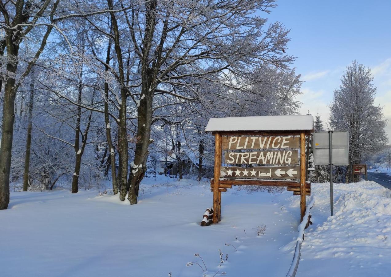 Plitvice Streaming Otel Prijeboj Dış mekan fotoğraf